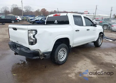 2023 Chevrolet Colorado 2Wd Short Box Wt from USA, damaged, VIN 1GCGSBEC2P1226455
